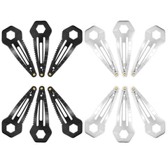CACHIL mini multi-tool hair clip in black, discreet fashion with portable utility.