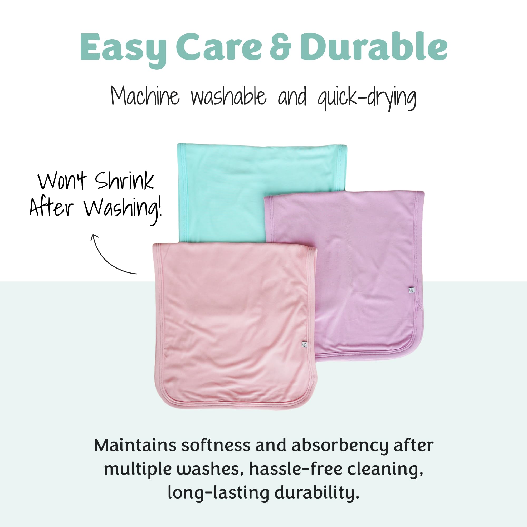 Caden Lane burp cloths gift-pack makes a practical baby shower or registry-ready gift.