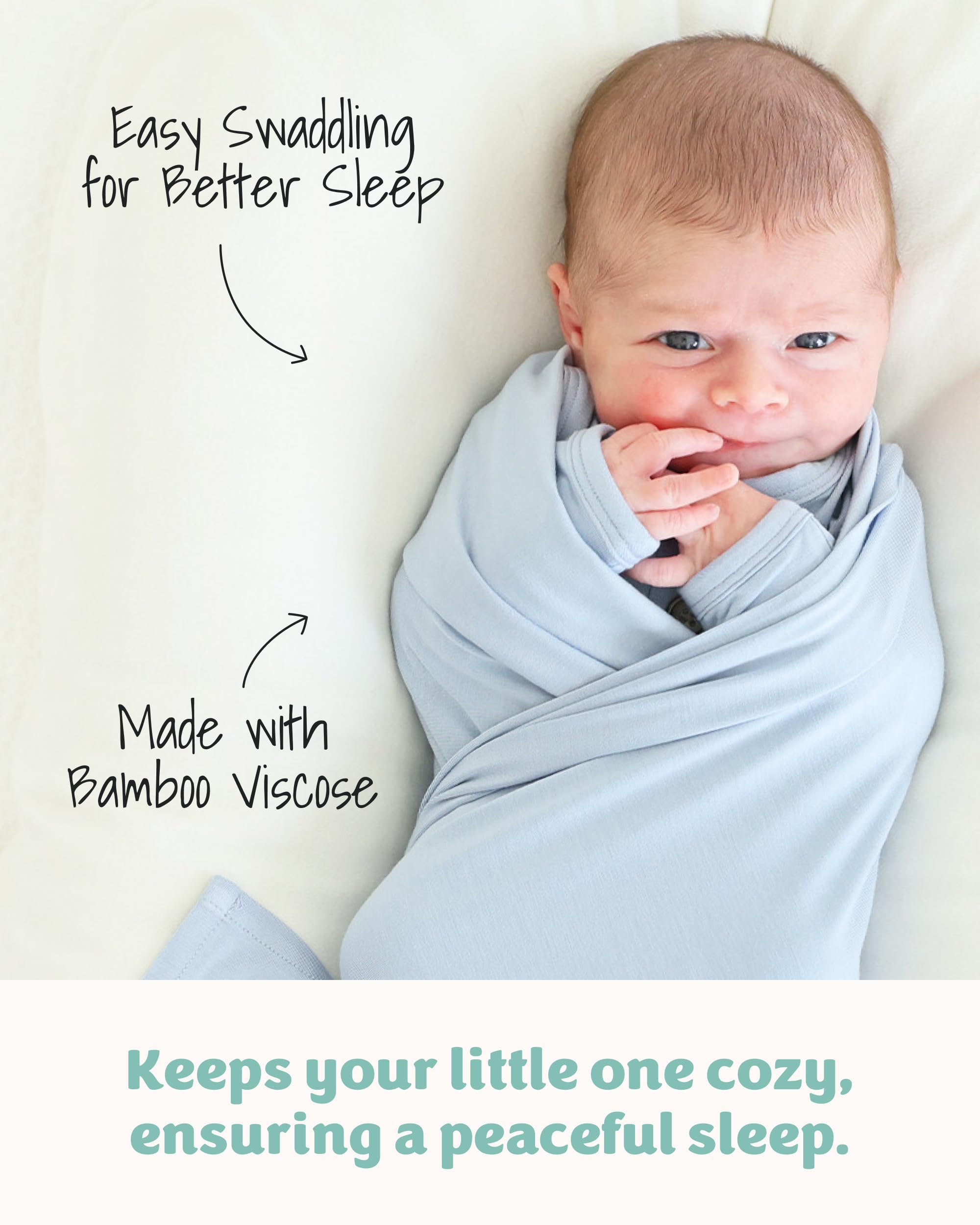Caden Lane swaddle prints and solids highlight design options for nursery style