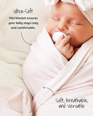 Caden Lane swaddle fabric breathable texture supporting temperature balance for year-round comfort