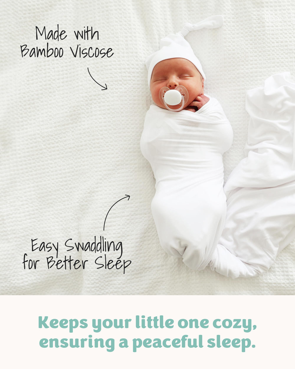 Caden Lane versatile uses blanket shown as receiving or nursing shield