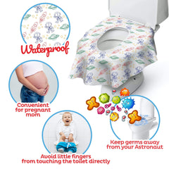 Cadily Astronaut seat cover is soft and waterproof for spill-free sitting.