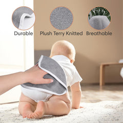 Cagreex 10x10-inch reusable washcloths ready for machine washing and daily care.