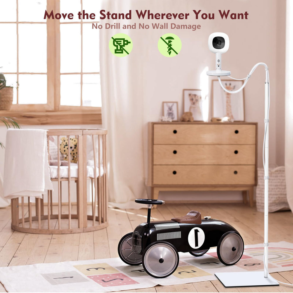 CaGuan easy-install design speeds setup, saving time during nursery organization.