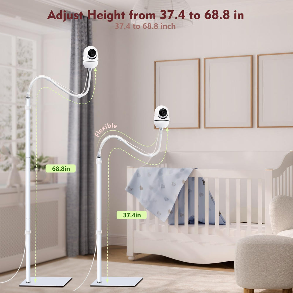 CaGuan heavy-duty-stability provides a sturdy base for reliable baby monitoring.