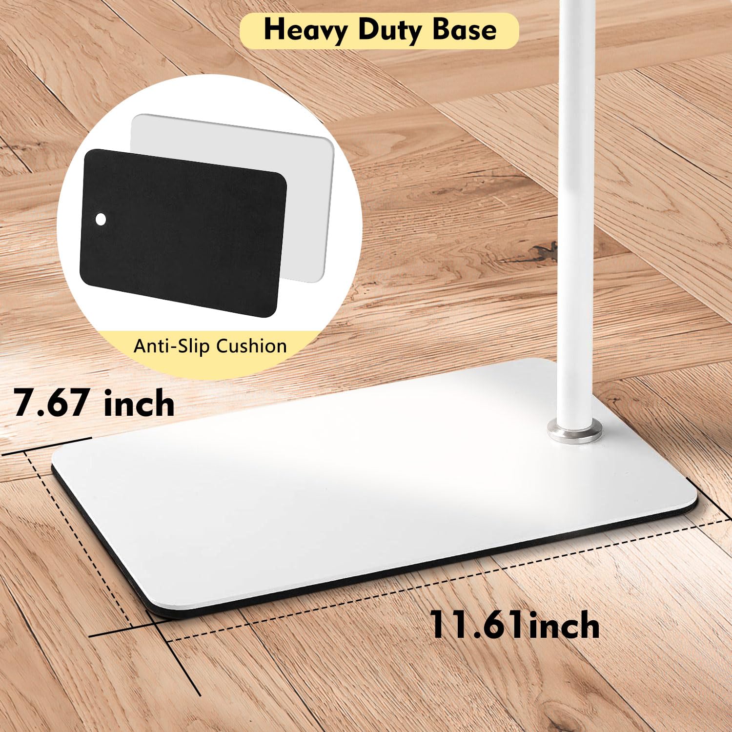 CaGuan baby monitor floor stand sturdy metal base for reliable support.