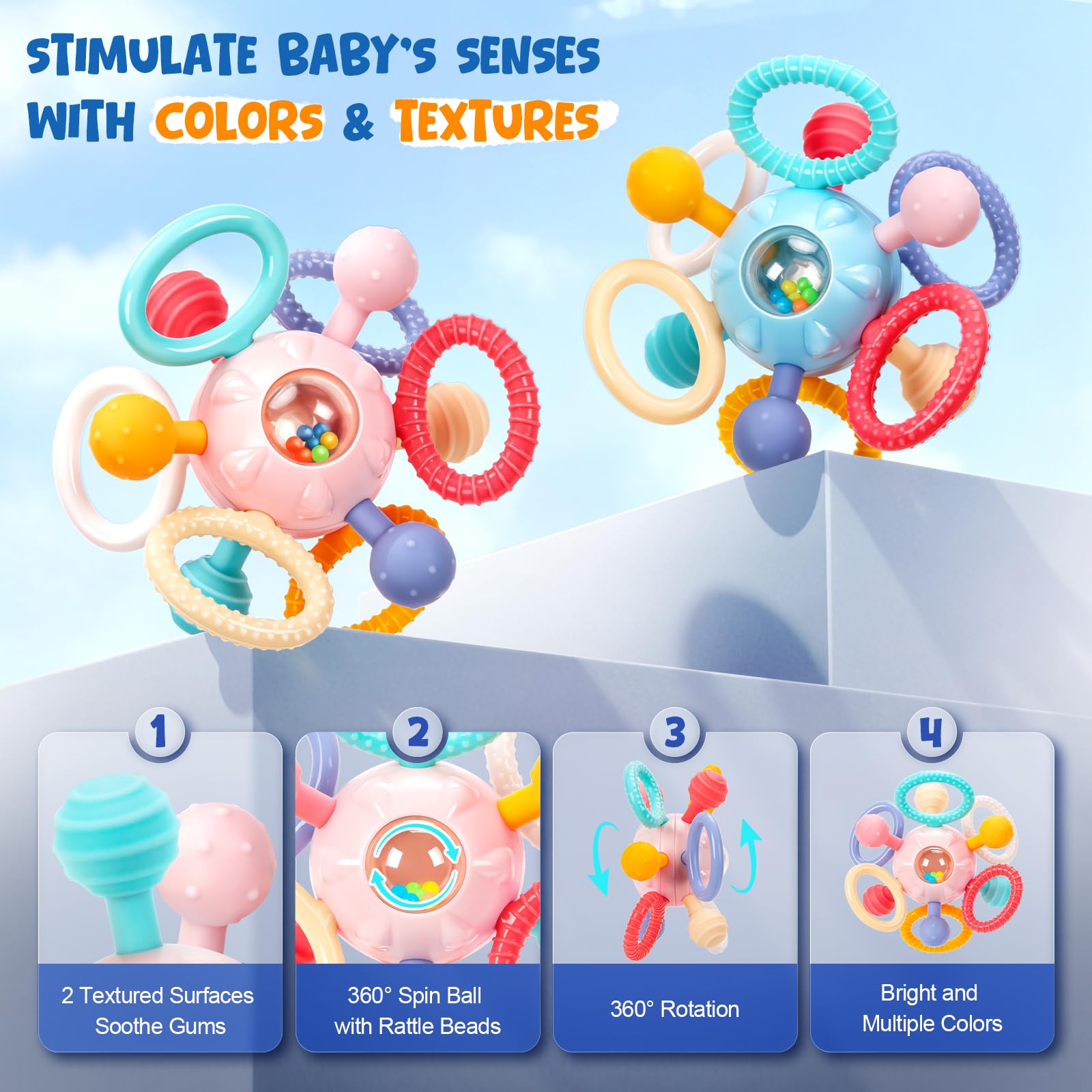 CAHILON teether-easy-cleaning-sterilization simplifies hygiene between uses