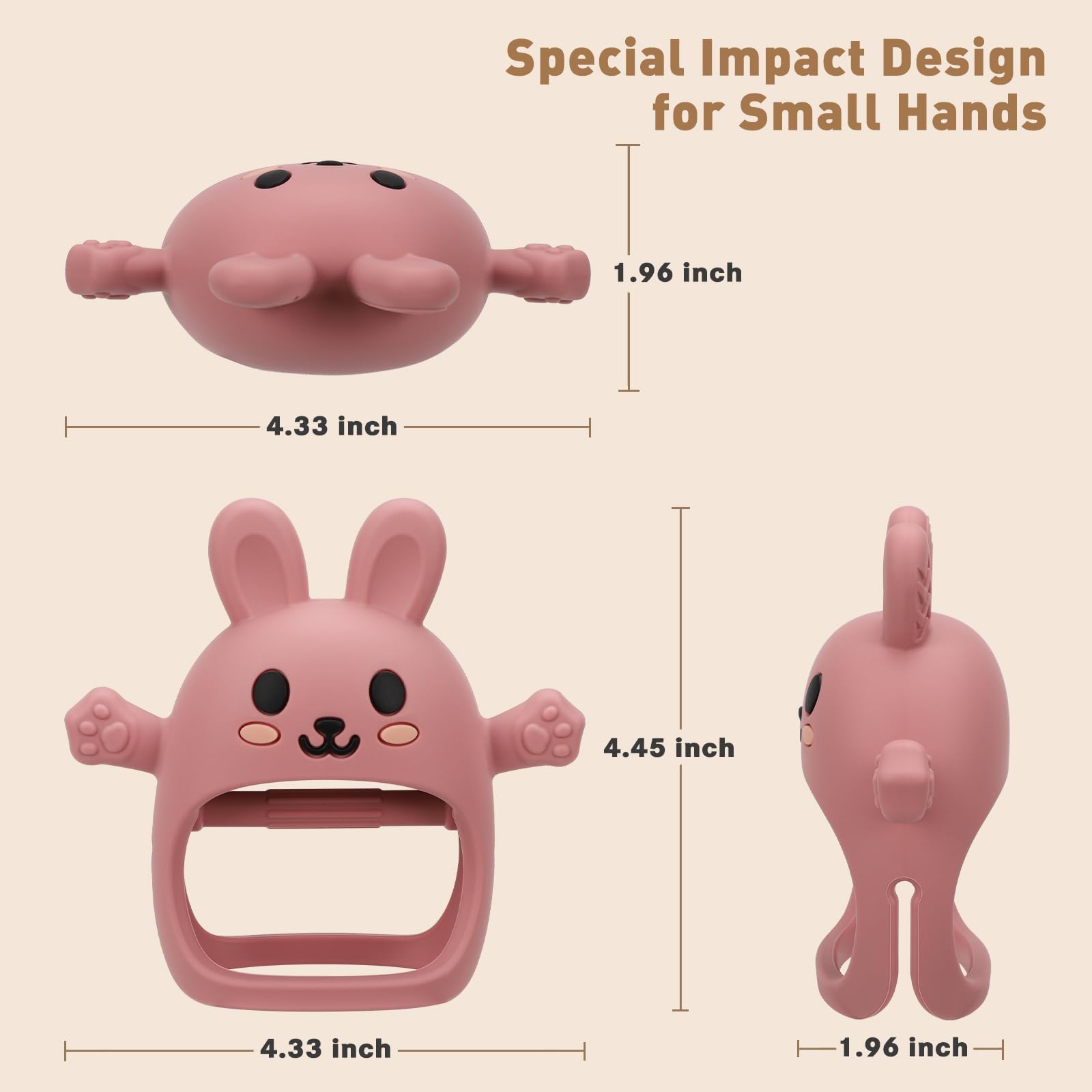 CAHILON baby teether in use during diaper bag travel moments