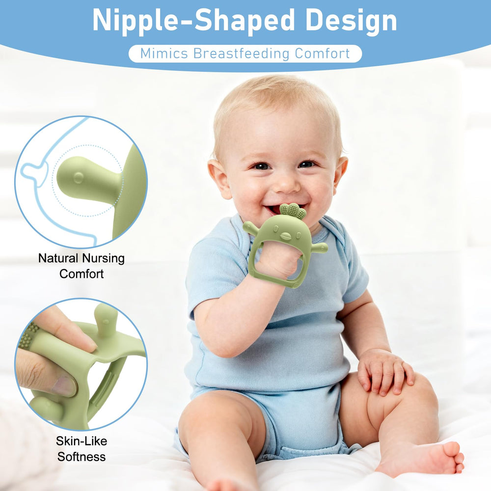 CAHILON gift-ready teething set ideal for newborns and travel