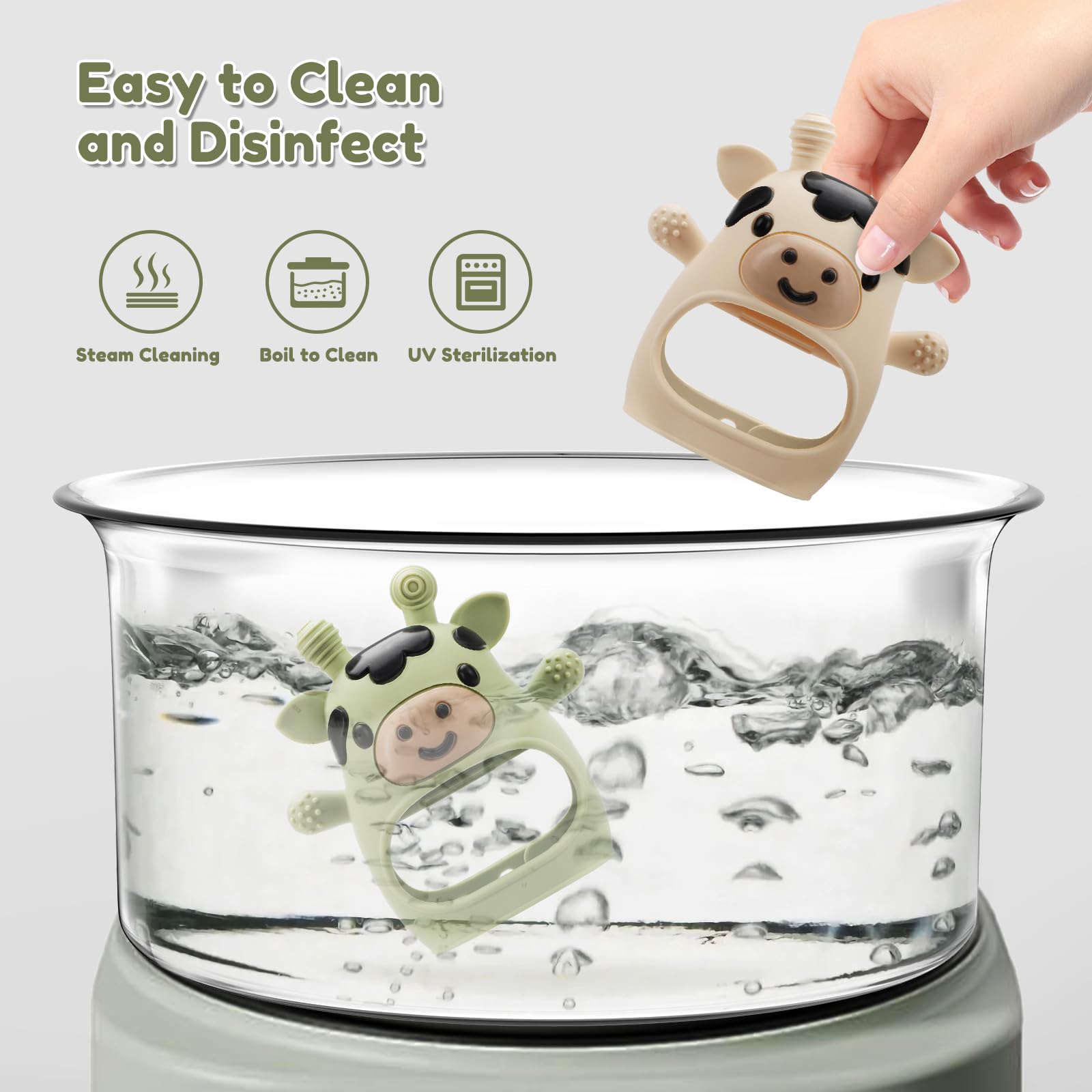 CAHILON travel-friendly teether car ride activity fits small hands