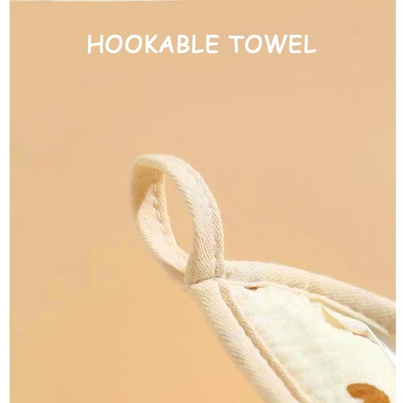 Caiery washcloths in newborn bath setup for delicate skin
