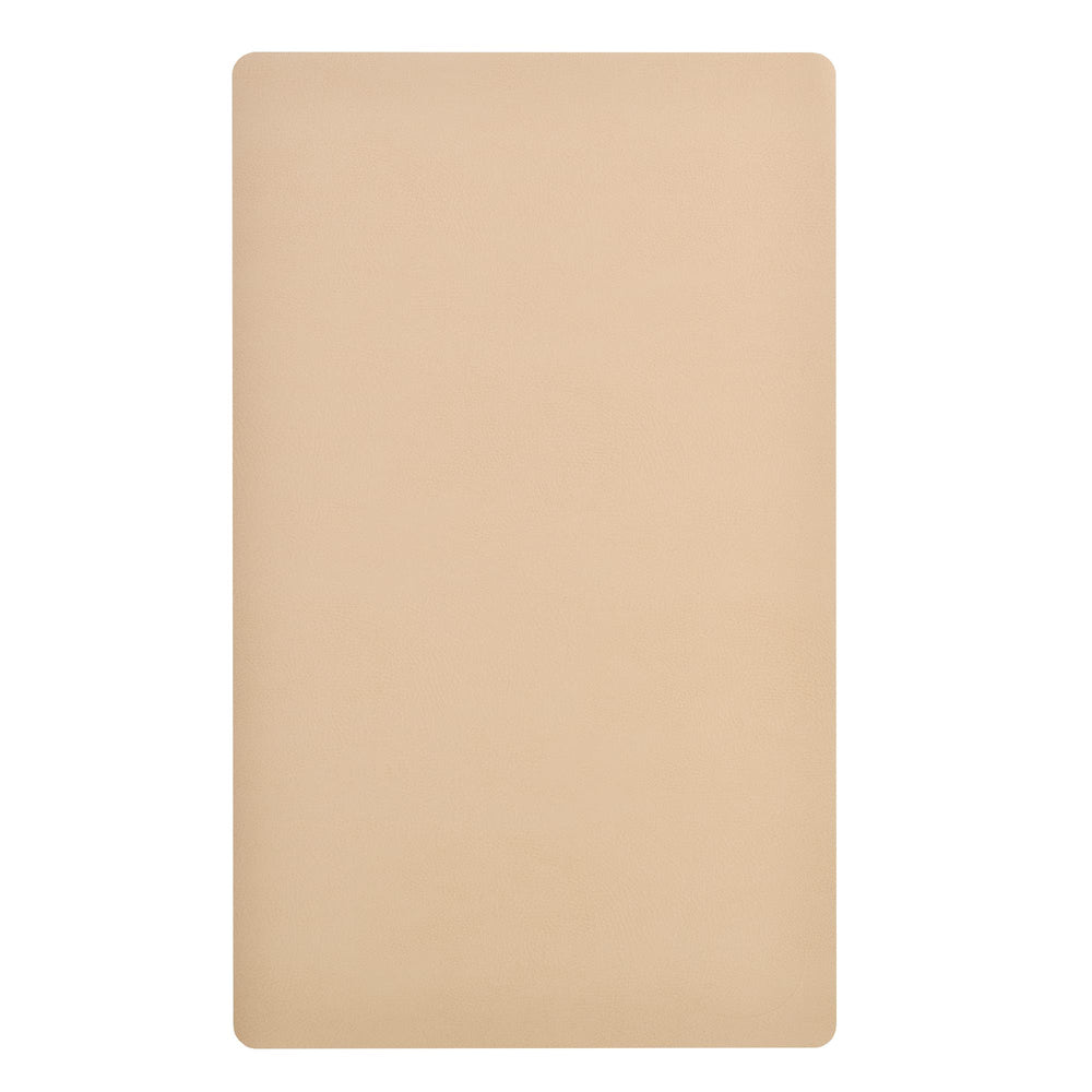 Cairn vegan leather baby changing mat wipeable surface ready for quick cleanups.
