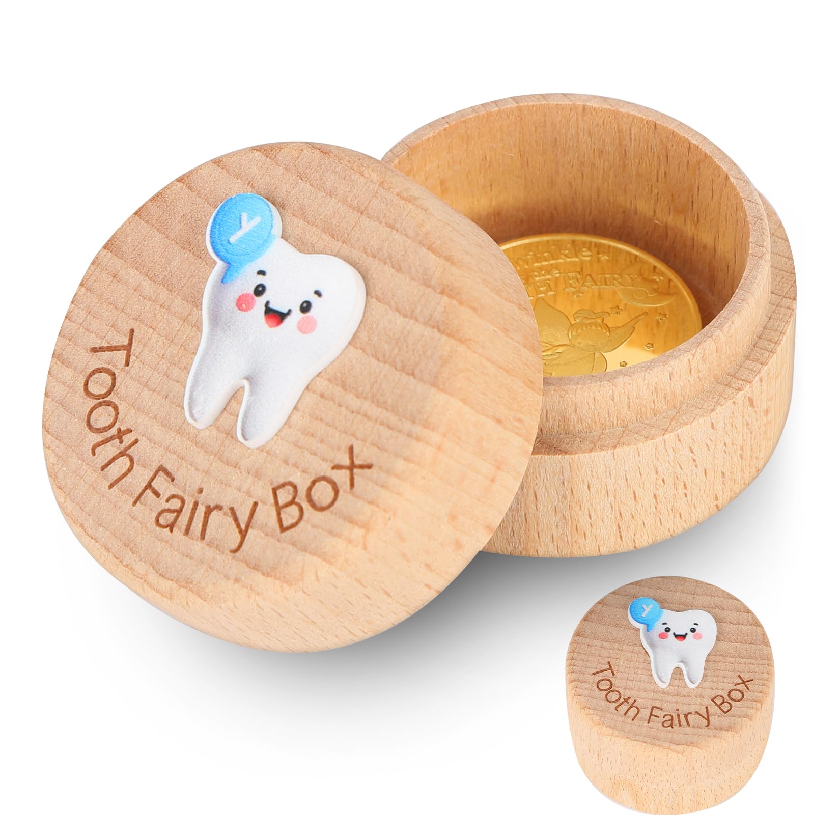 Caiumai Tooth Fairy Box gift-ready packaging emphasizes thoughtful gifting.