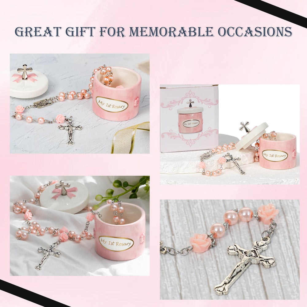 CalabasasMade baby dedication display, ready-to-view keepsake for family memories.