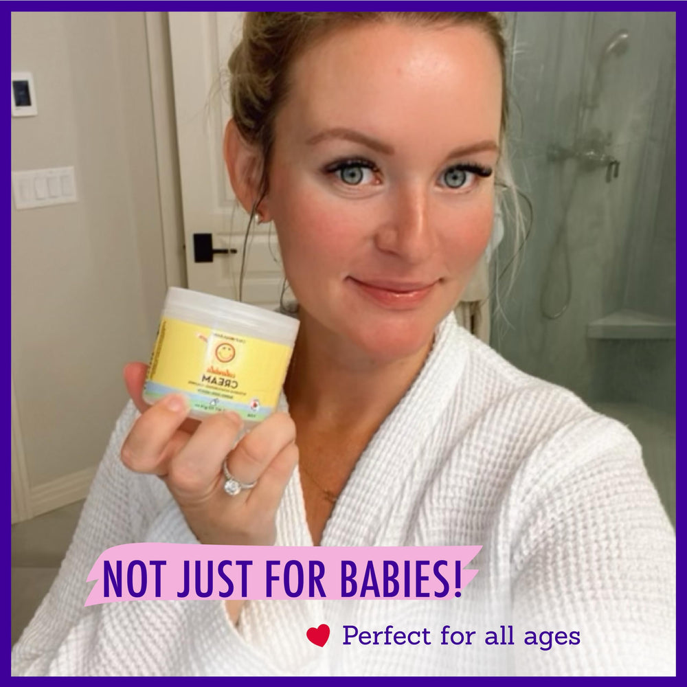 California Baby Calendula Cream allergen-free label for sensitive households