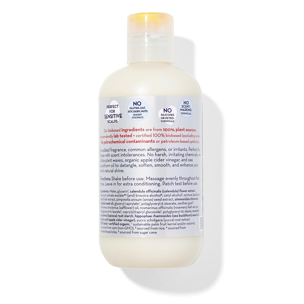 California Baby calendula soothing close-up - calendula supports gentle skin comfort.