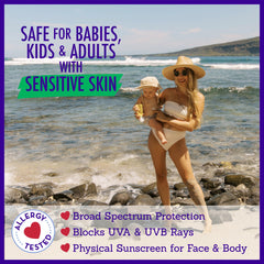 California Baby Calendula SPF30 lavender-scented sunscreen provides gentle fragrance.