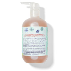 California Baby Calming baby wash label highlights plant-based, gentle cleansing.