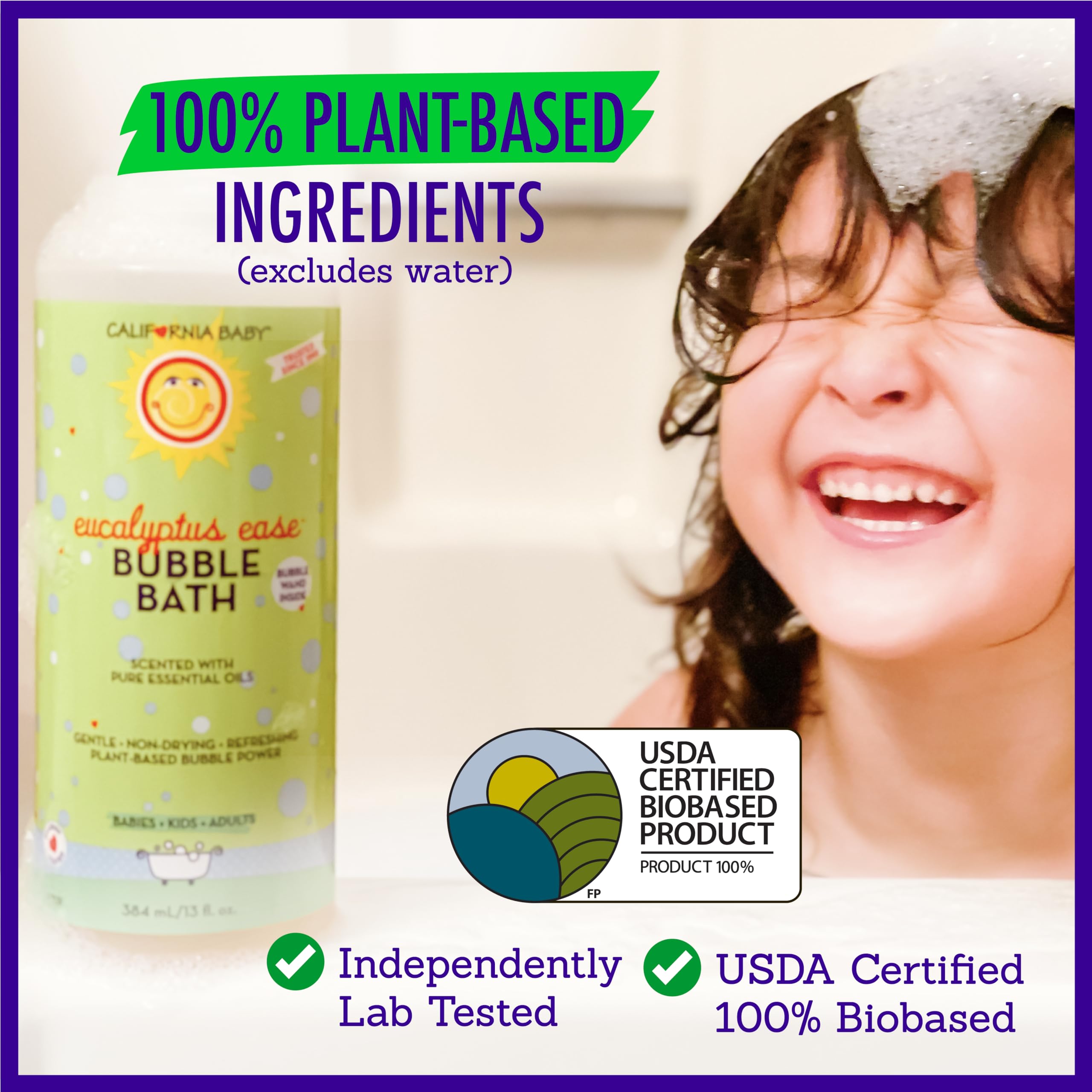 California Baby Douglas Fir eucalyptus aroma highlight natural essential oils