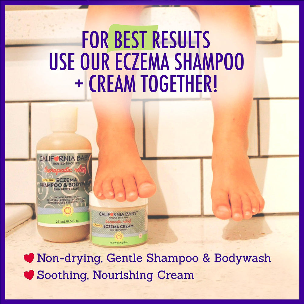 California Baby Eczema Wash suitable for kids and adults with eczema