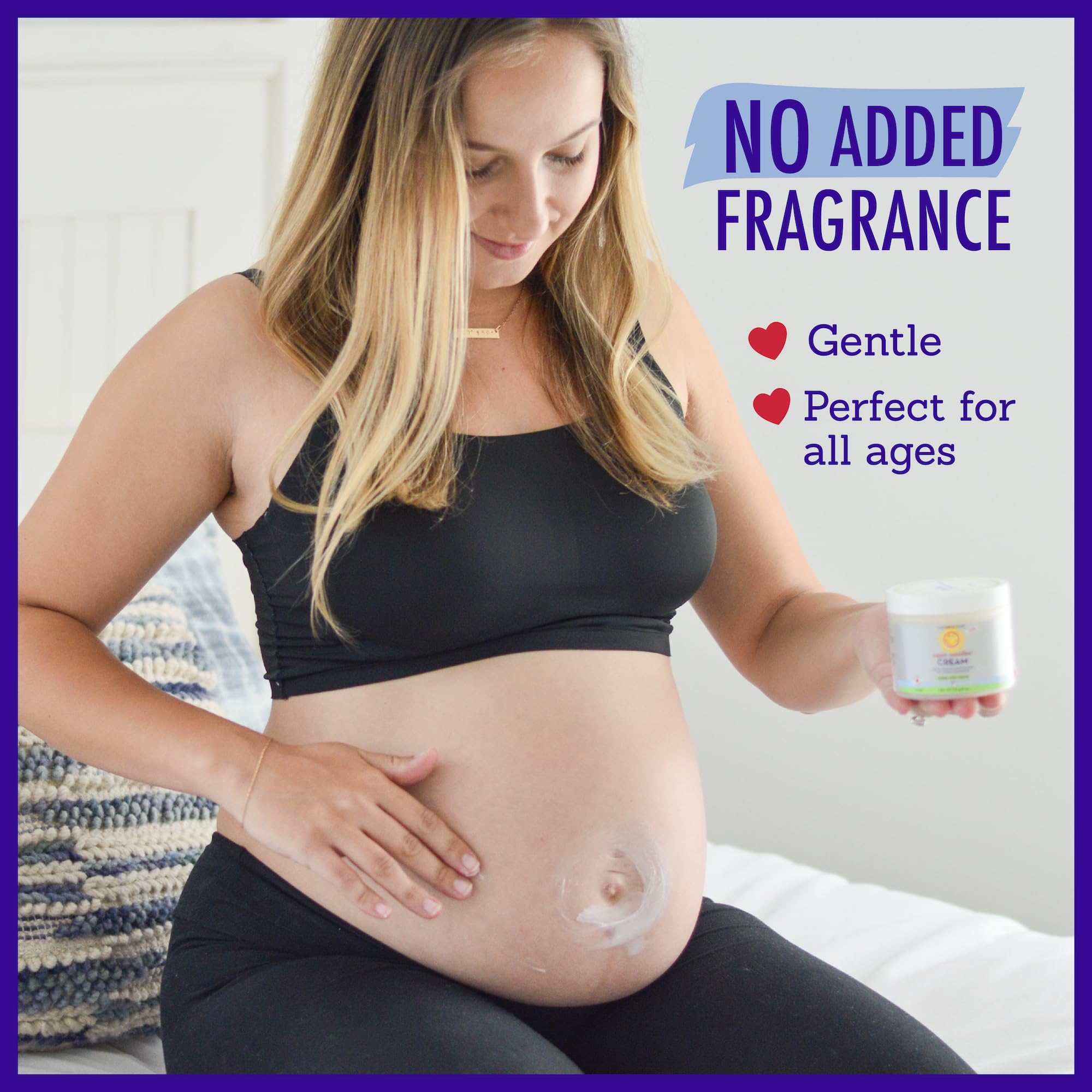 Close-up of California Baby hypoallergenic label signaling allergy-tested, vegan-friendly formula