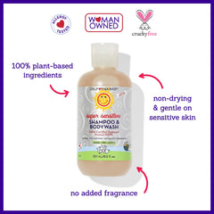 California Baby Super Sensitive calendula Aloe ingredients illustrate soothing hydration