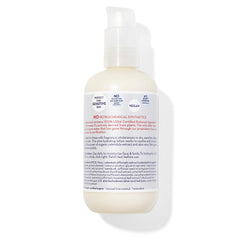 California Baby Super Sensitive Unscented Lotion label highlights fragrance-free hypoallergenic care