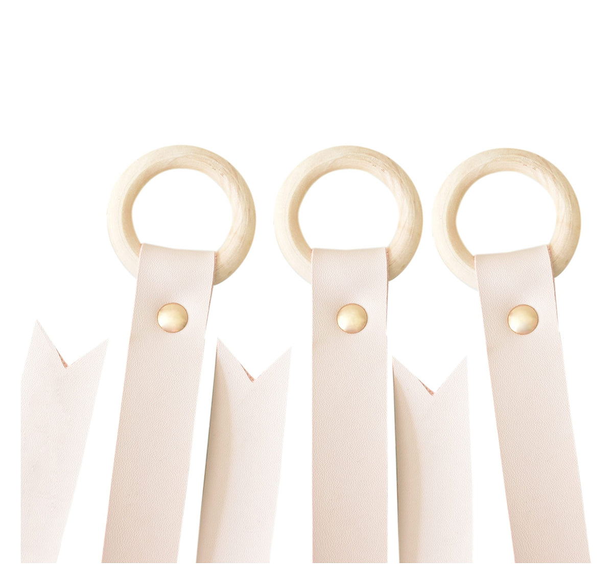 California Tot bow clip organizers in pale pink neatly hold and organize bows