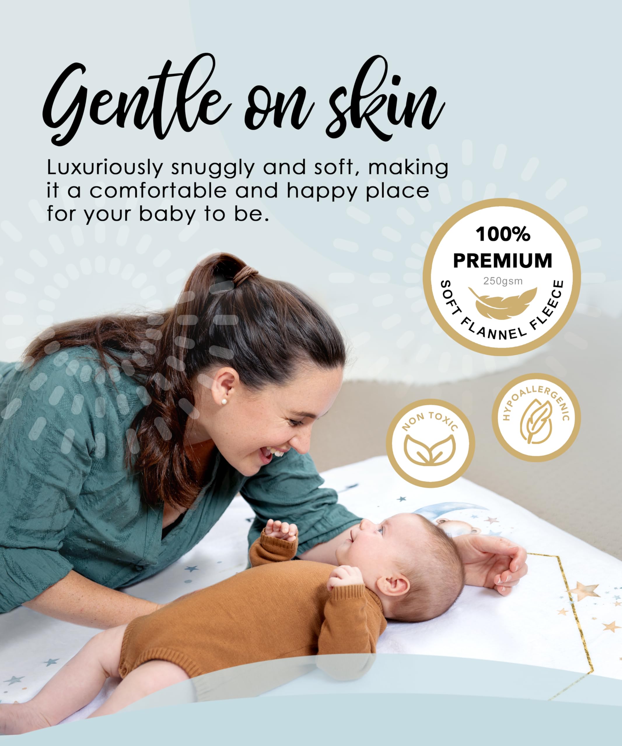 Calloo baby blanket with cozy snuggles and sleep-friendly design.