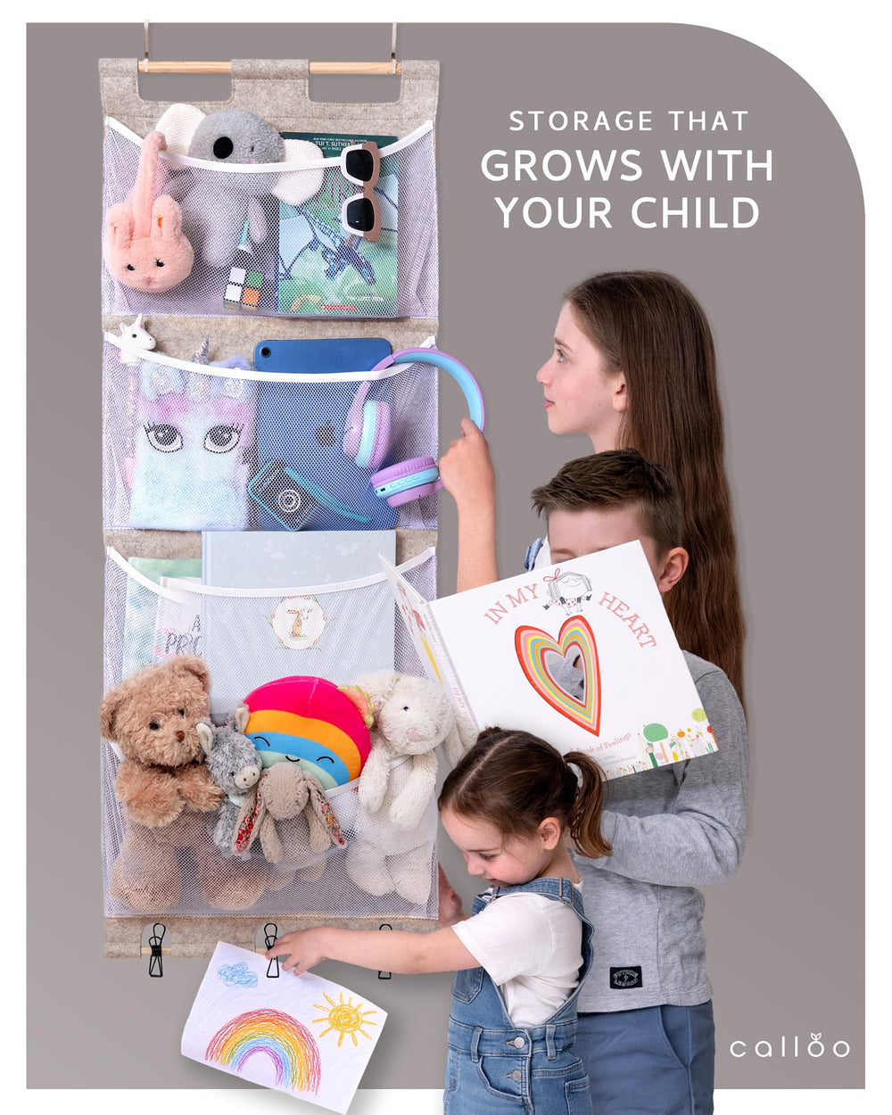 Calloo brand promise communicates quality and reliable customer support.