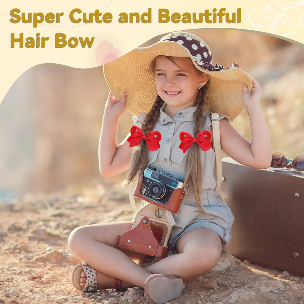Calluace sturdy alligator clip bows ensure secure grip during active play.