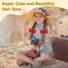 Calluace sturdy alligator clip bows ensure secure grip during active play.