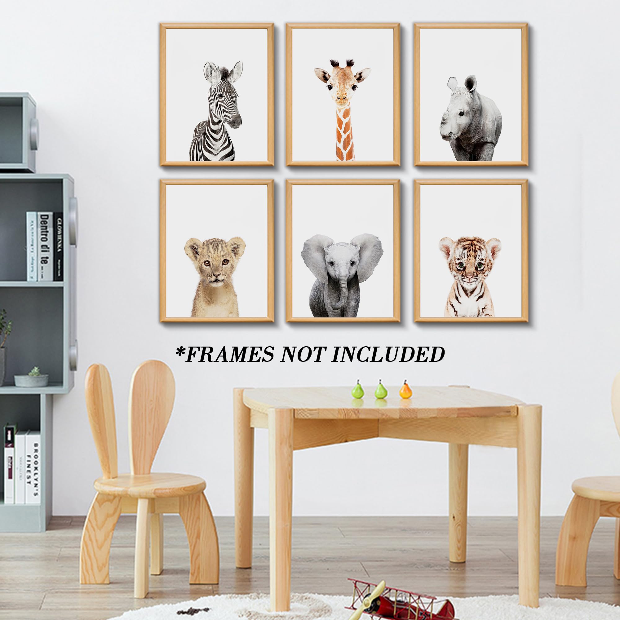 CalmArt 6-piece safari set adds vibrant color and cheerful theme to nurseries
