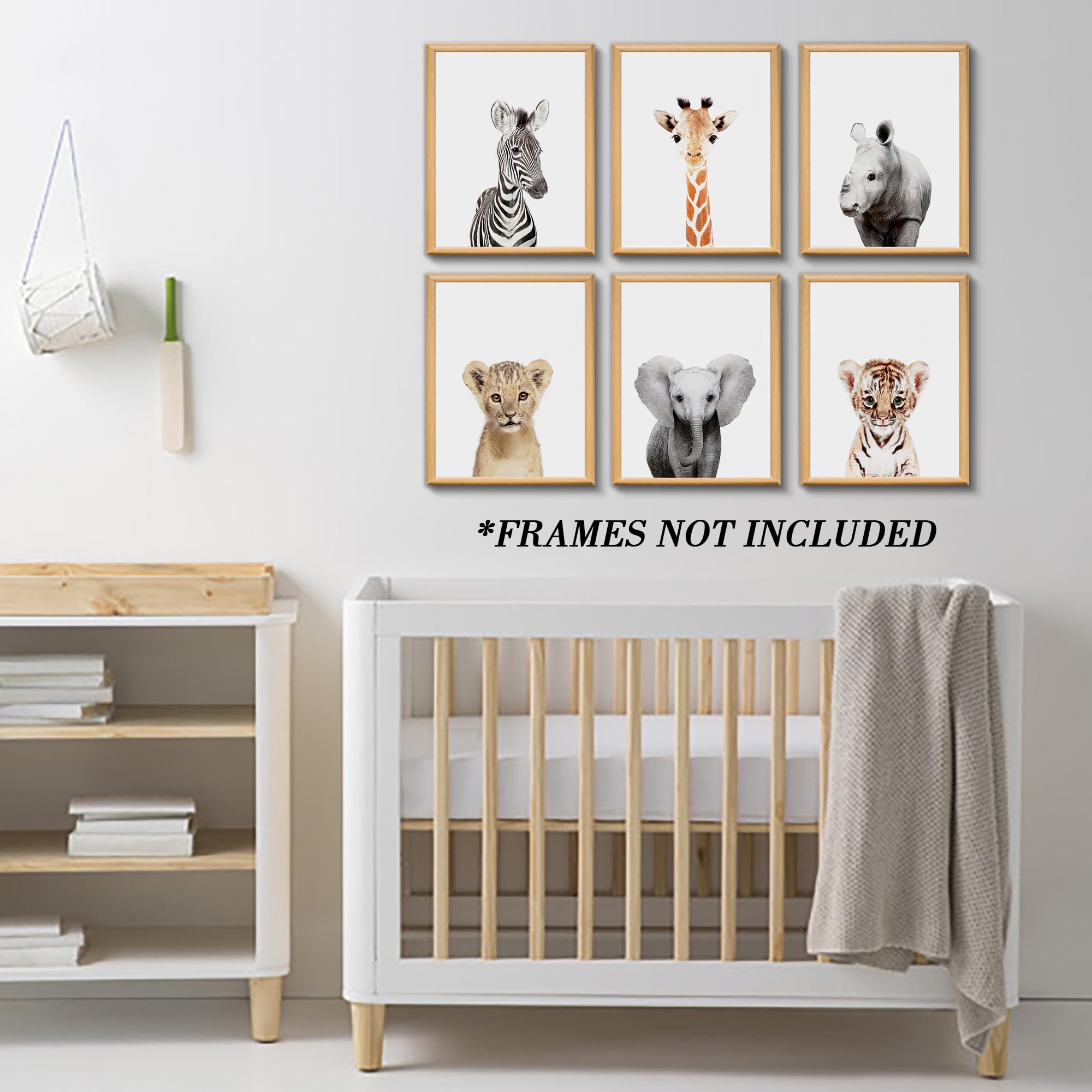 CalmArt jungle animal prints brighten small spaces in kid-friendly decor