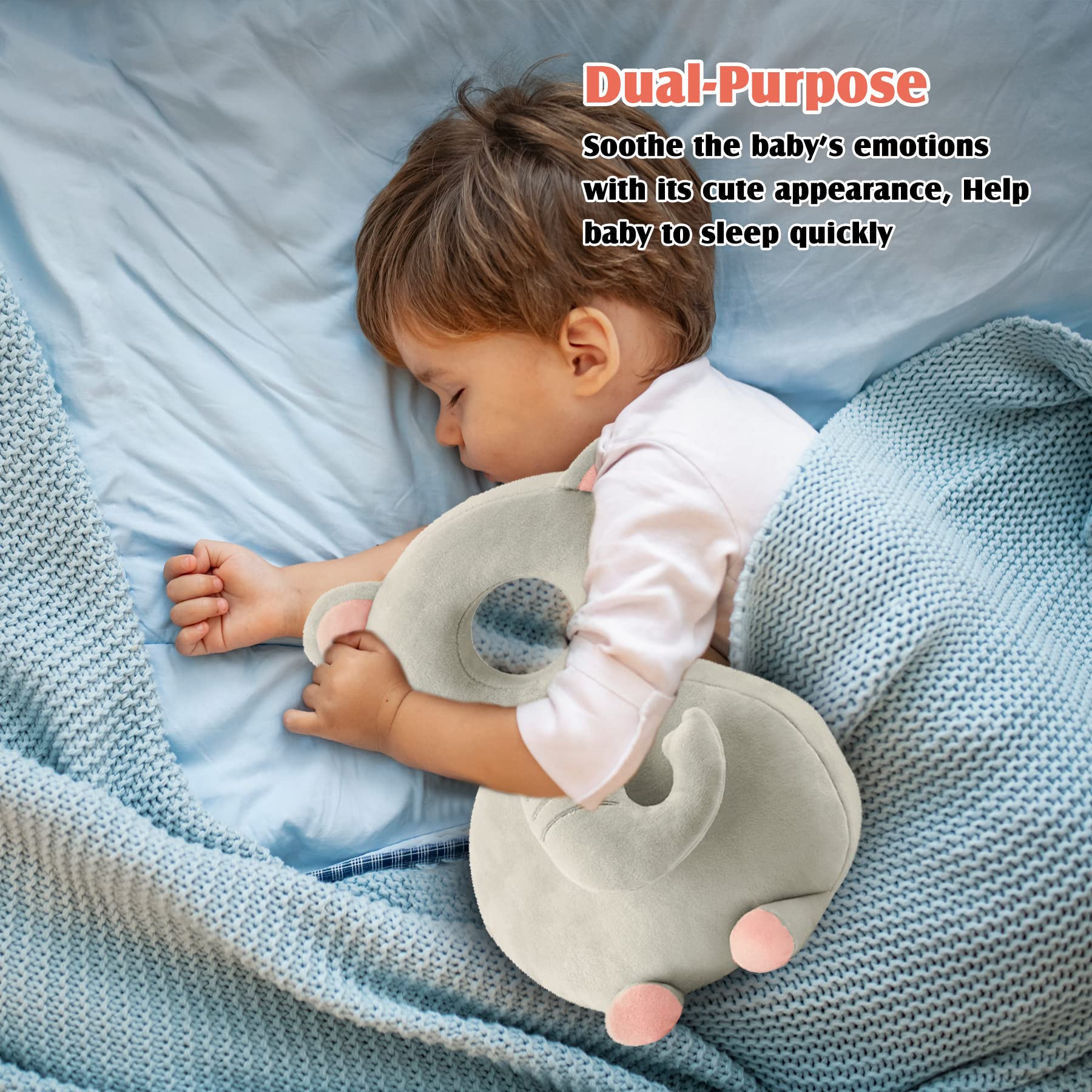 CALODY anti-slip socks included help little feet stay steady on smooth floors.