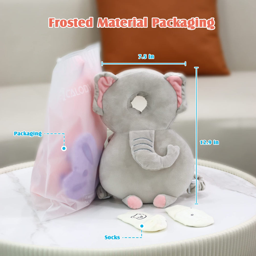 CALODY head protector doubles as a toy with a cute look during daily activities.