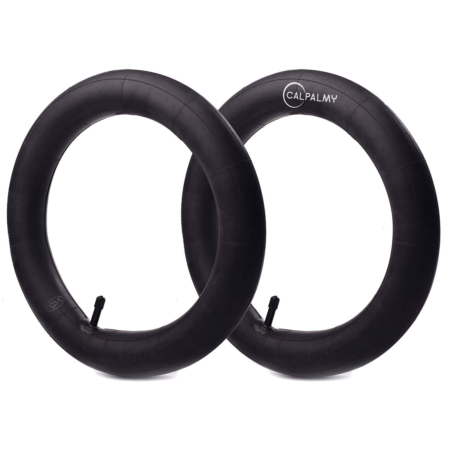 CALPALMY 16inch inner tube close-up highlighting thick butyl rubber for smoother rides.