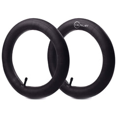 CALPALMY 16inch inner tube close-up highlighting thick butyl rubber for smoother rides.