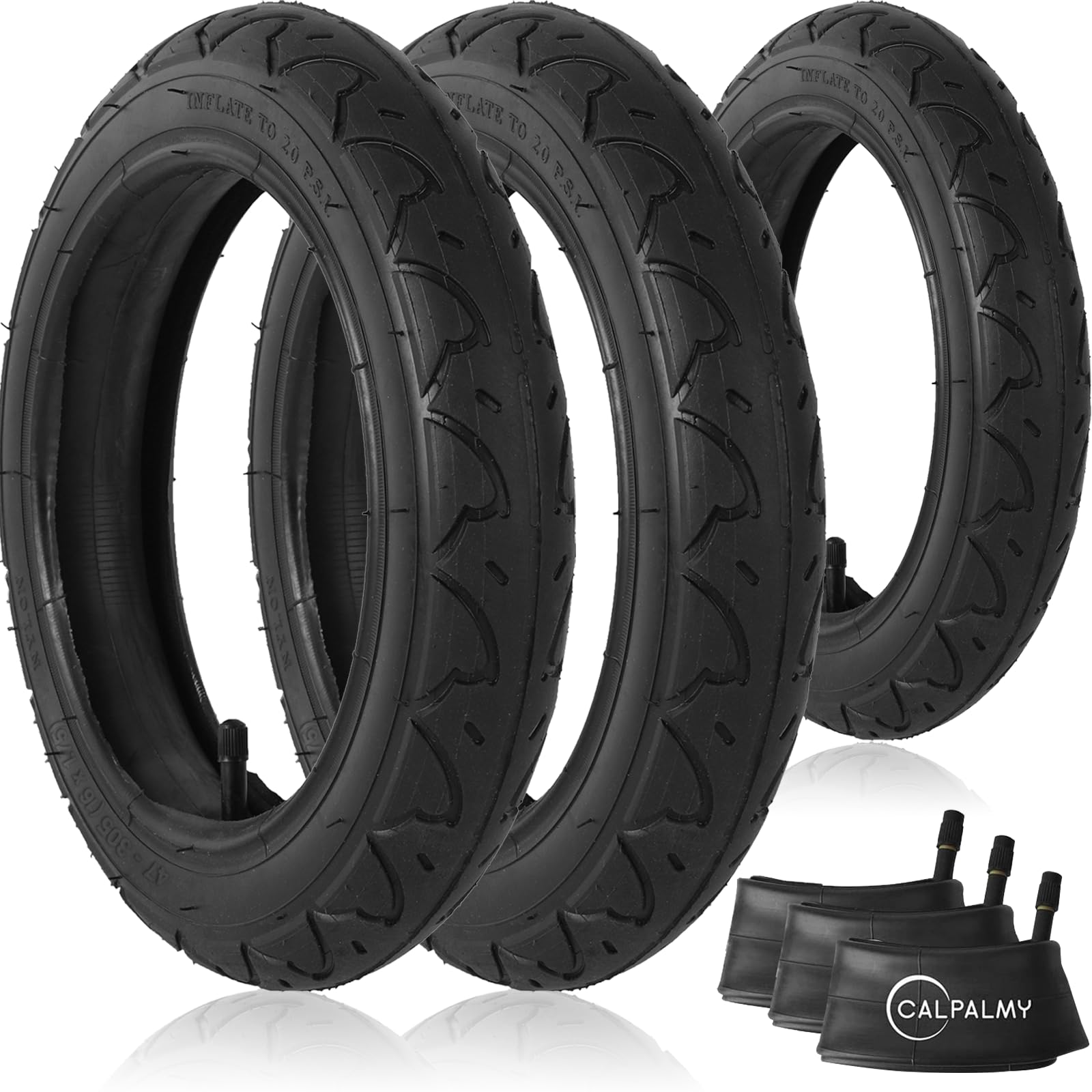 CALPALMY Bob Revolution front tire replacement for smoother stroller rides.