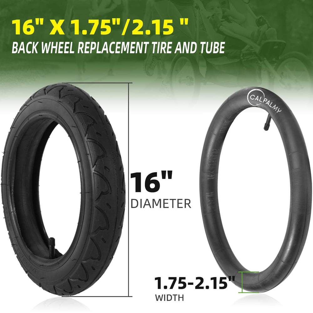 CALPALMY inner-tube closeup—premium butyl material for reliable puncture resistance.