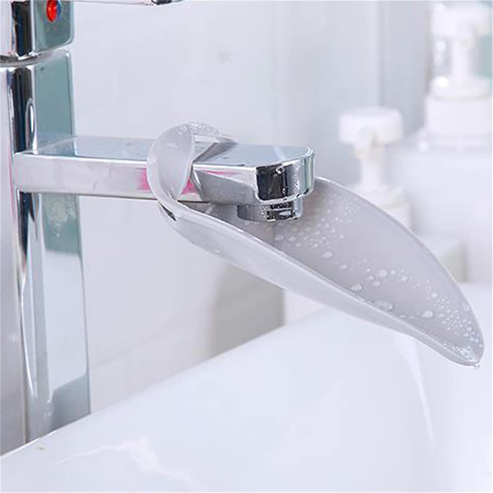 Calsgkspray faucet extender made from durable, non-toxic plastic for lasting use.