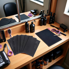 Calsgkspray square pad clip black with non-slip pads for reliable hold.