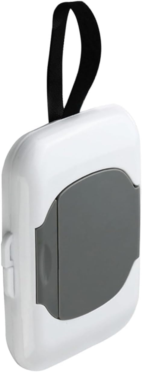 Calsgkspray Gray Travel Wipe Holder on stroller or bag easy access during errands