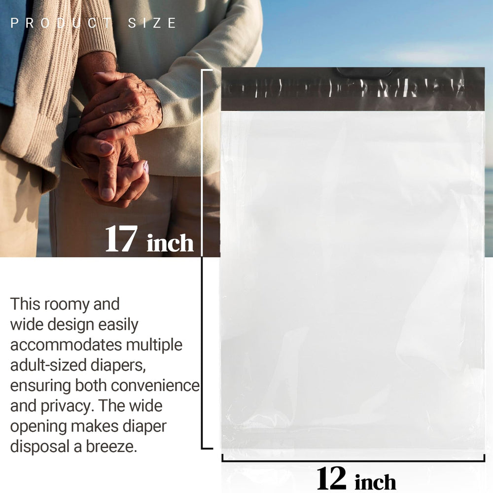Calvana 100-bag pack enables economical disposable supplies for caregivers.