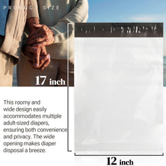 Calvana 100-bag pack enables economical disposable supplies for caregivers.