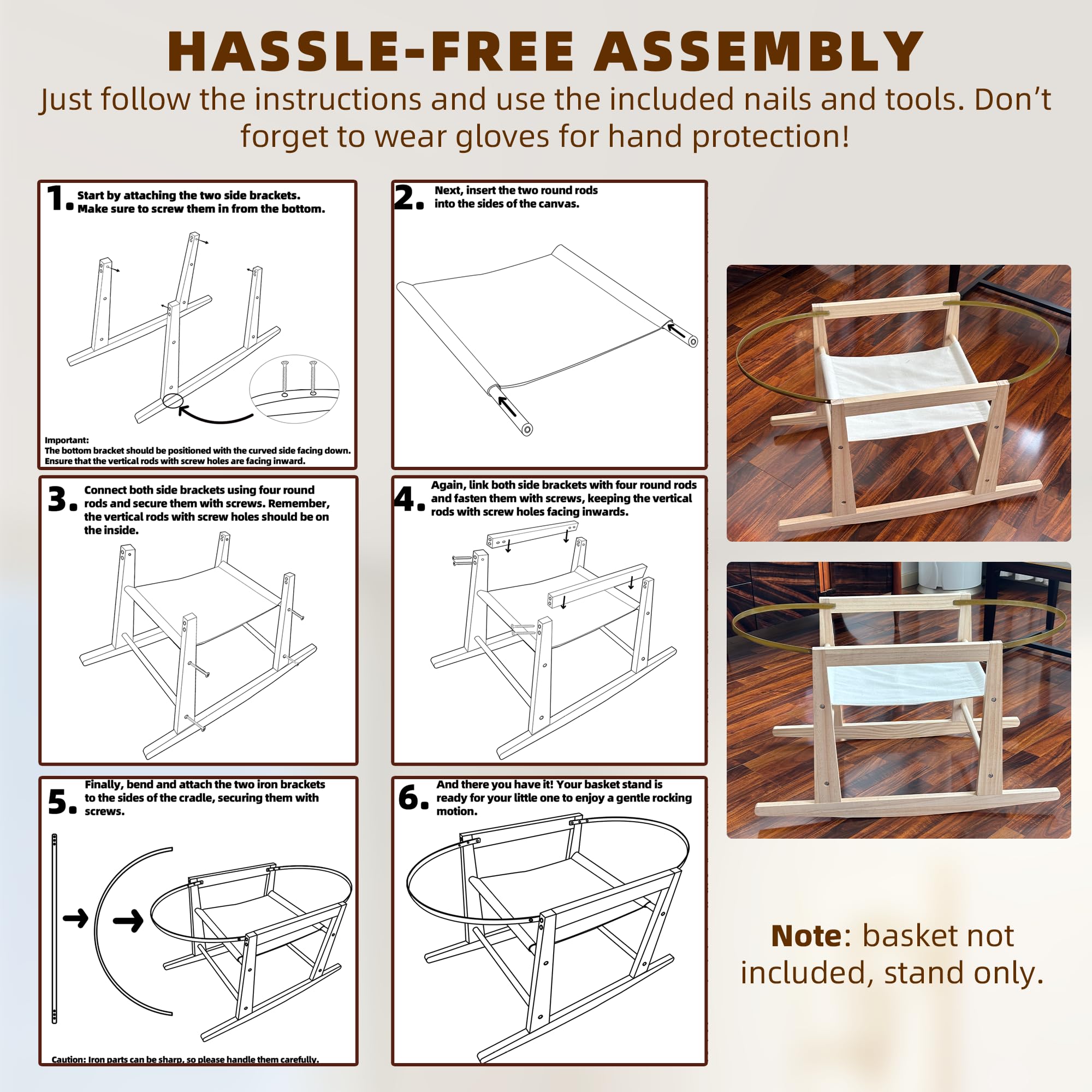 Calvana storage-ready image shows easy stow-away design to save space