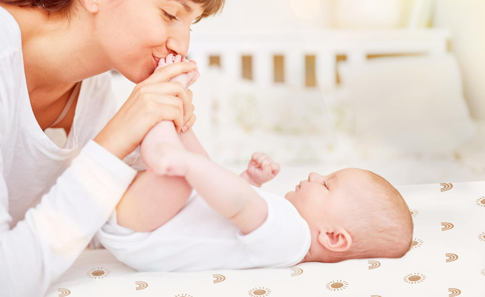 Cambria Baby made in India, ethical production for a cleaner nursery.