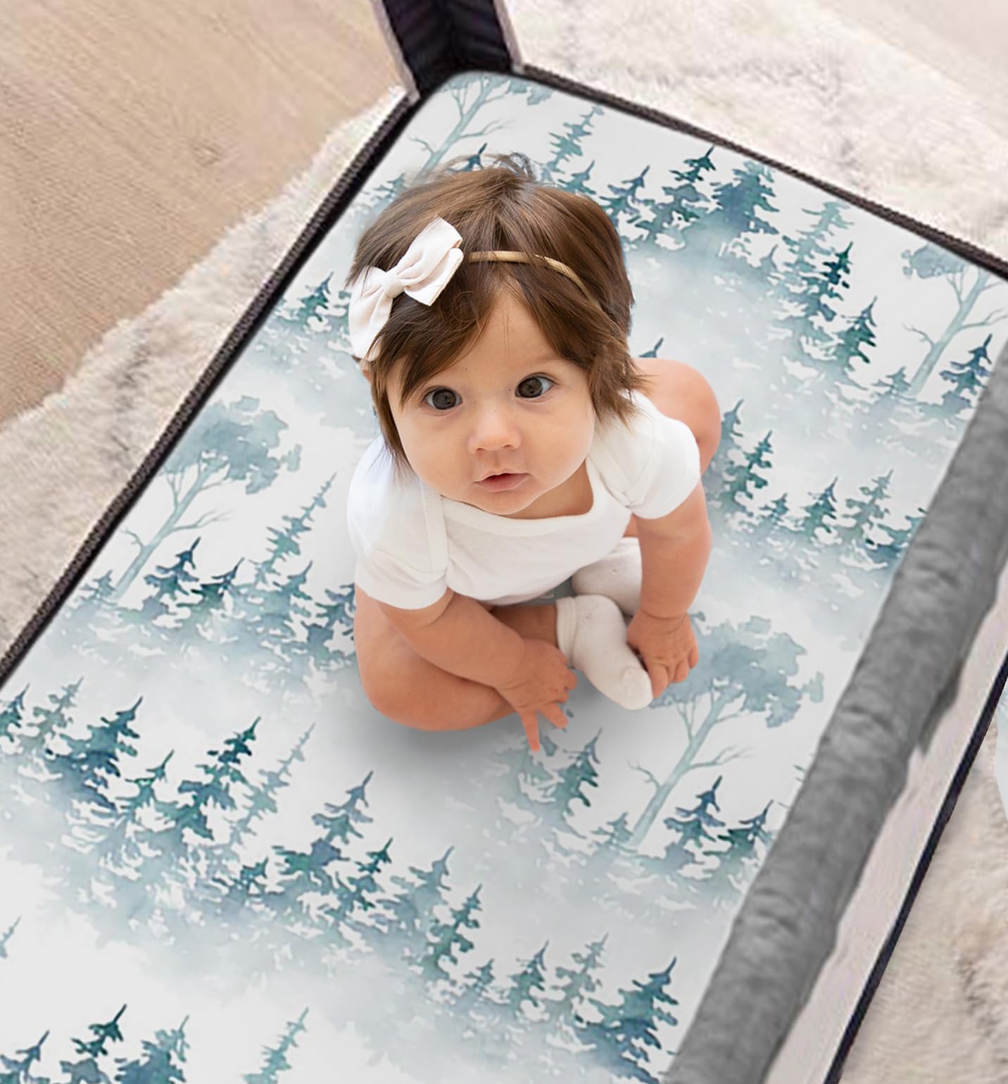 Cambria Baby eco-friendly production banner highlights environmentally mindful baby products