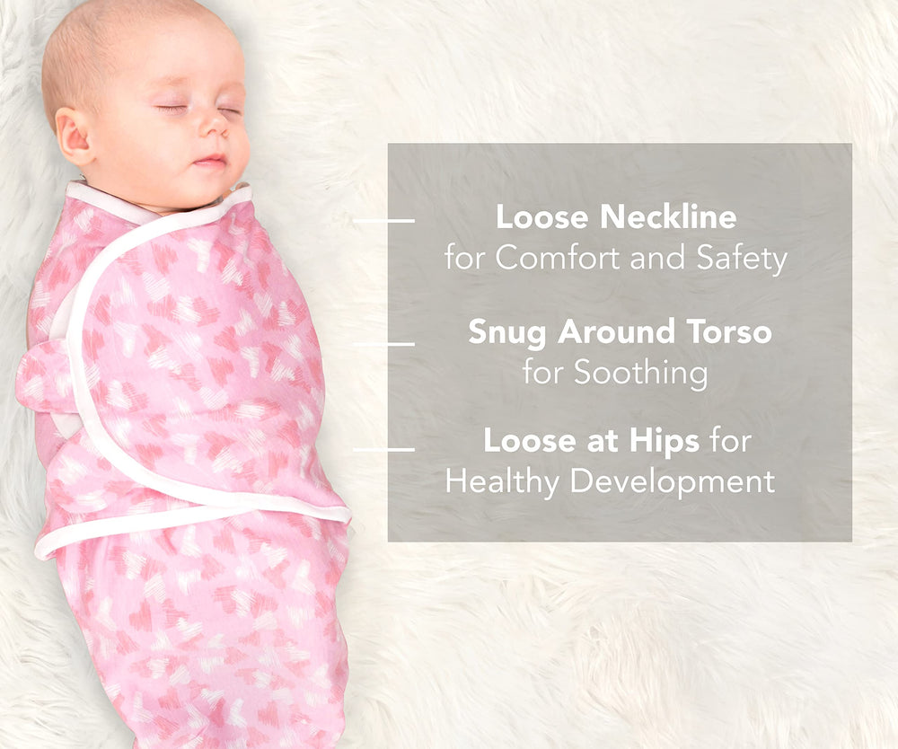 Cambria Baby organic cotton swaddle fabric texture highlights breathable fibers for temperature regulation