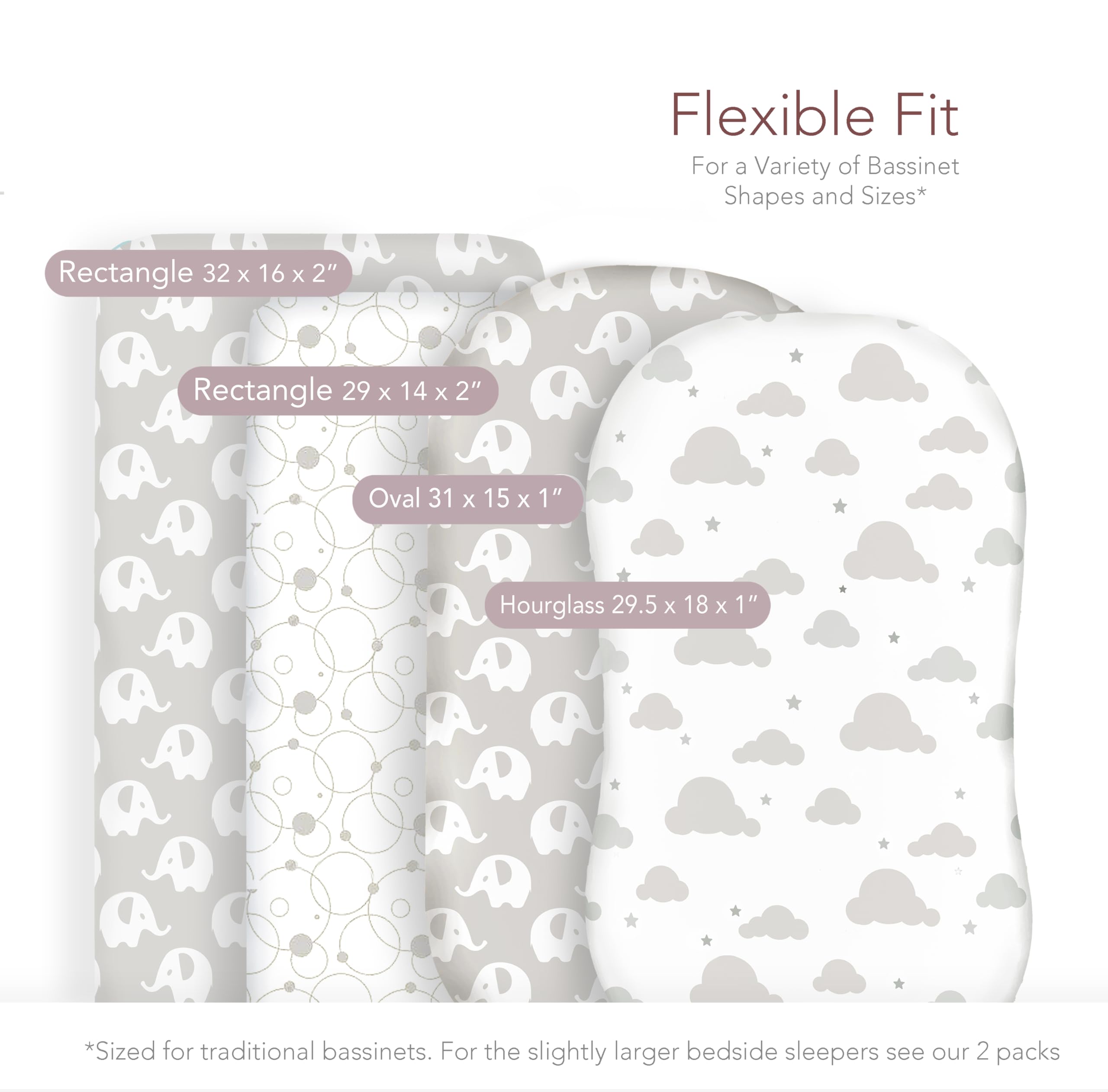 Cambria Baby soft jersey organic cotton grey closeup, plush touch ideal for gentle baby sleep.